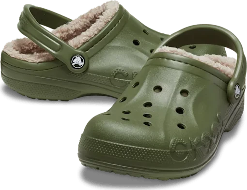 Crocs Baya Lined army green/multi