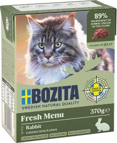 Bozita mit Kaninchen in Gelee, 5.92kg (16x 370g)