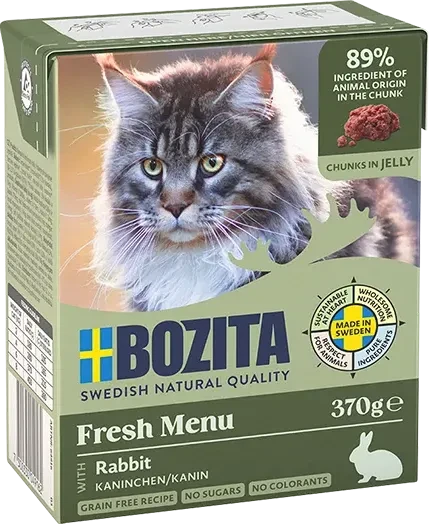 Bozita mit Kaninchen in Gelee, 5.92kg (16x 370g)