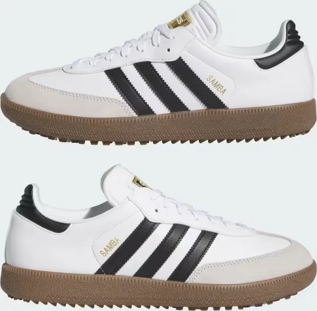 adidas Samba Golf cloud white/core black/gum (Herren)