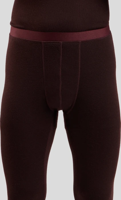 Odlo Natural Merino 260 Tights Hose lang fudge (Herren)