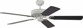 Pepeo Potkuri Deckenventilator lack weiß/schwarz