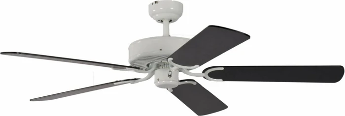 Pepeo Potkuri Deckenventilator lack weiß/schwarz