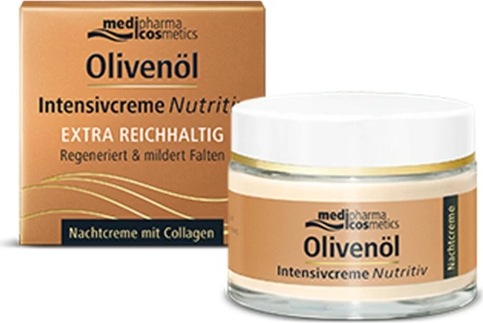 Dr. Theiss medipharma cosmetics Olivenöl Intensivcreme Nutritiv Nachtcreme, 50ml