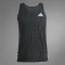 adidas Adizero Singlet Laufshirt ärmellos carbon/black (Herren) Vorschaubild