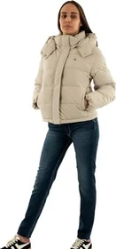 Calvin Klein Matte Short Puffer Jacke pelican (Damen)
