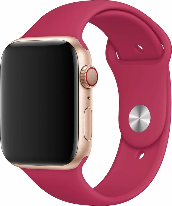 Apple Sportarmband Regular für Apple Watch 44mm granatapfel