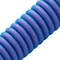 CableMod Classic Coiled Keyboard Cable USB Micro-B auf USB-A, Tastaturkabel (Spiral-Textilkabel), 1.5m, Galaxy Blue Vorschaubild