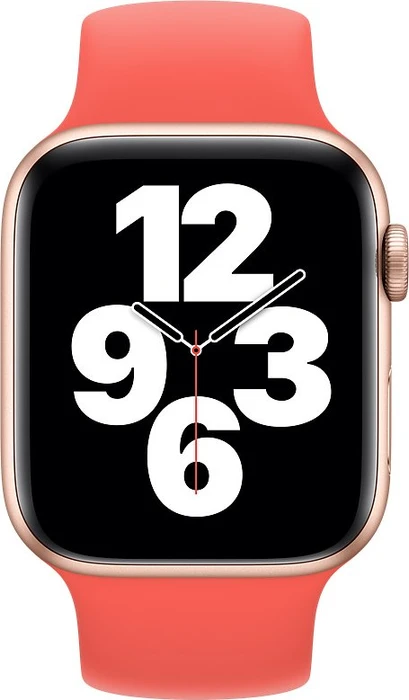Apple Solo Loop Größe 10 für Apple Watch 44mm zitruspink