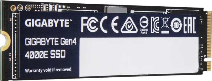 GIGABYTE Gen4 4000E SSD 250GB, M.2 2280 / M-Key / PCIe 4.0 x4