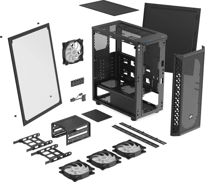 Endorfy SilentiumPC Signum SG1V Evo TG ARGB, Glasfenster