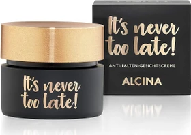 Alcina It's Never Too Late! Anti-Falten Gesichtscreme, 50ml