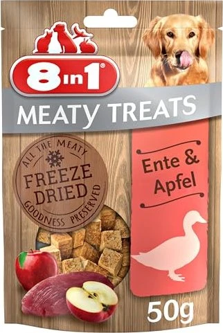 8in1 Delights Meaty Treats S Ente & Apfel, 50g