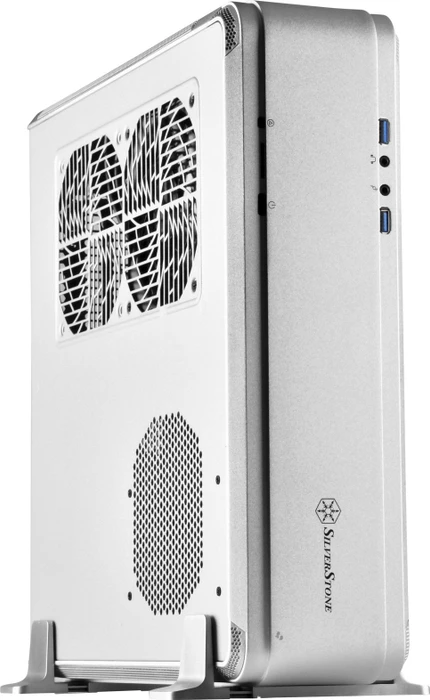 SilverStone Fortress FTZ01-E, silber, Mini-ITX