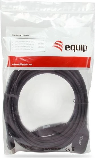 Equip USB-A Verlängerung, USB 3.0, 5Gb/s, USB-A 3.0 [Stecker] auf USB-A 3.0 [Buchse], aktiv, Verlängerungskabel A/A, 10m