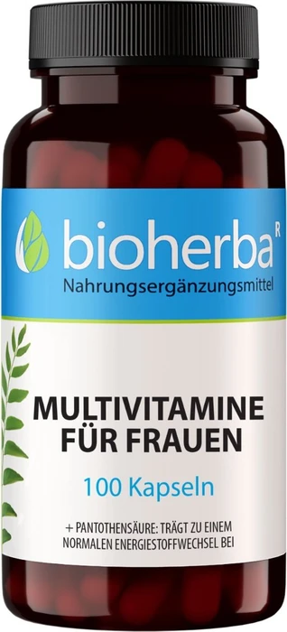 Bioherba Multivitamine für Frauen Kapseln, 100 Stück
