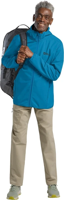 Jack Wolfskin Bornberg Hoody Funktionsjacke aurora blue (Herren)