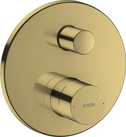 Hansgrohe Axor Uno Wannenmischerarmatur mit Zerogriff polished goldoptik