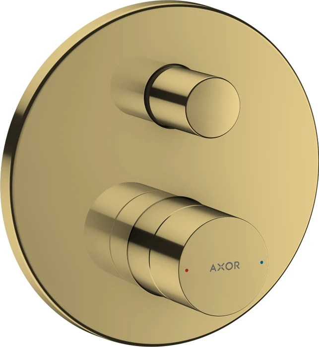 Hansgrohe Axor Uno Wannenmischerarmatur mit Zerogriff polished goldoptik