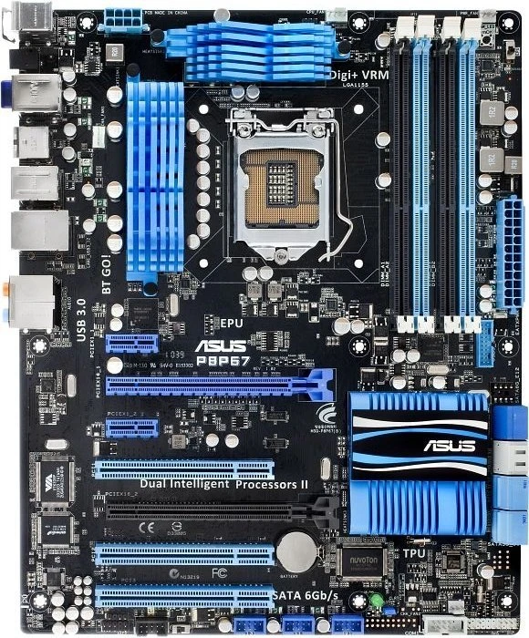 ASUS P8P67 Rev 3.0 (Intel 1155)