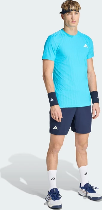 adidas Tennis Climacool+ Airchill Freelift Funktionsshirt kurzarm signal cyan (Herren)