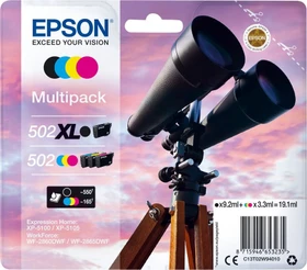 Epson Tinte 502XL schwarz/502 Colorpack