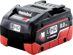 Metabo Werkzeug-Akku 18V, 8.0Ah, Li-Ionen/LiHD [8.0Ah] [144Wh]