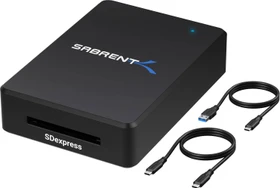 Sabrent SD Express Single-Slot-Cardreader, USB-C 3.1 [Buchse] (CR-SDX7)