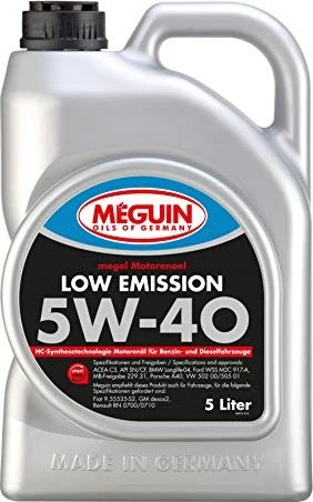 Meguin megol Low Emission SAE 5W-40 5l