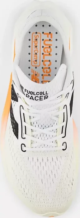 New Balance FuelCell SuperComp Pacer v2 hot mango/angora/white (Herren)