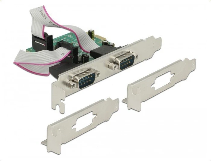 DeLOCK 2x seriell, PCIe 2.0 x1