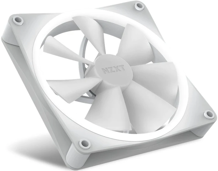 NZXT F Series F140 RGB, Matte White, weiß, 140mm
