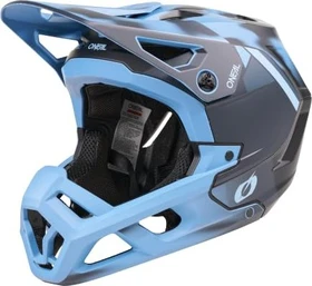 O'Neal SL1 Glacior Fullface-Helm blau