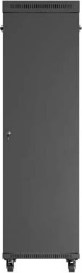 Lanberg 19" Rackschrank 42HE, LCD, freistehend, Flat Pack, V2, Glastür, IP20, RAL 9004, 1200mm tief