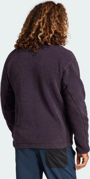 adidas Terrex Xploric High Pile Fleece Pullover aurora black (Herren)