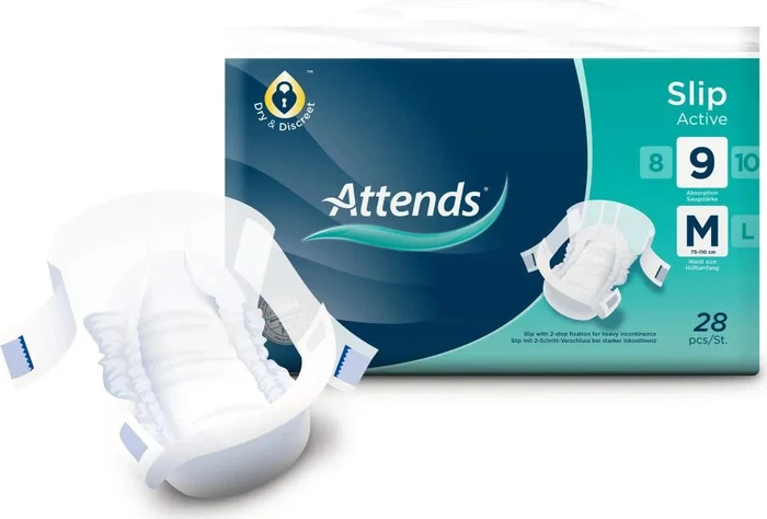 Attends Slip Active 9 Schutzhose Größe M, 28 Stück