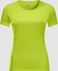 Jack Wolfskin Tech Funktionsshirt kurzarm bright lime (Damen)