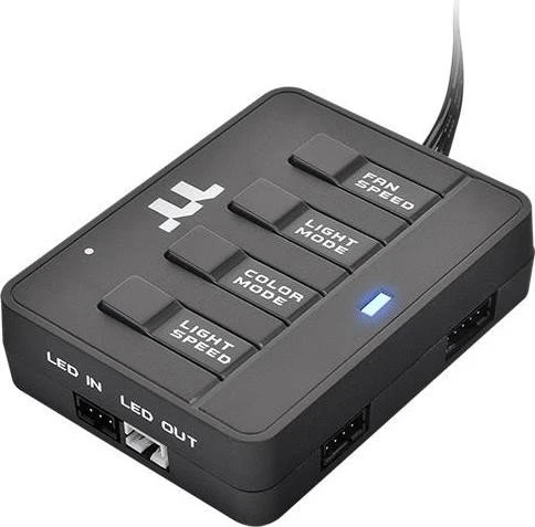 Thermaltake Riing Plus RGB Controller, Licht- und Lüftersteuerung, 3-fach