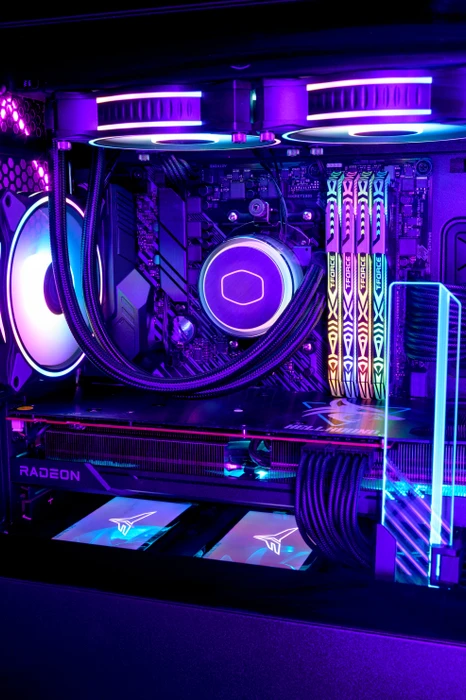 Cooler Master MasterBox TD300 Mesh, schwarz, Glasfenster