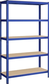 Songmics Schwerlastregal 120x200x60cm blau