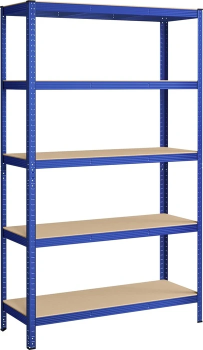 Songmics Schwerlastregal 120x200x60cm blau