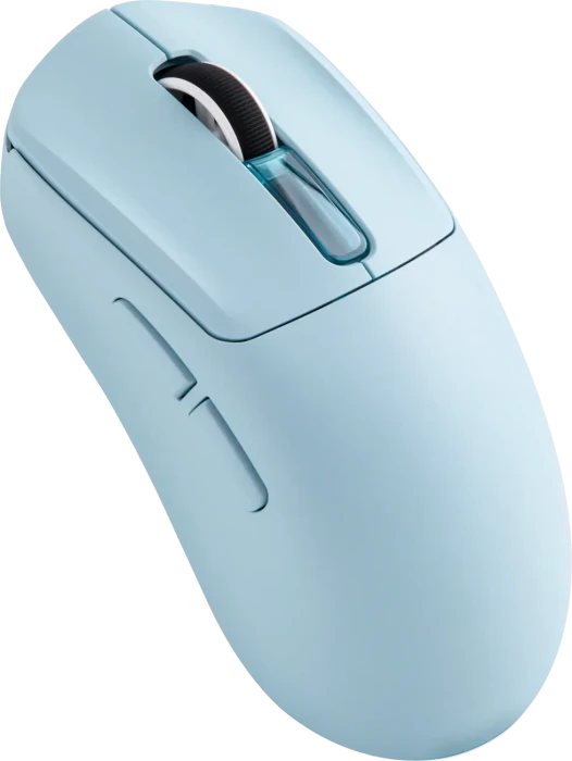 Epomaker Nex Lite Wireless Gaming Mouse mit Ladestation, blau, USB/Bluetooth
