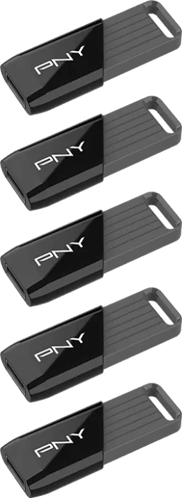 PNY Attaché X 32GB, USB-A, USB 3.2 Gen 1×1, 5er-Pack