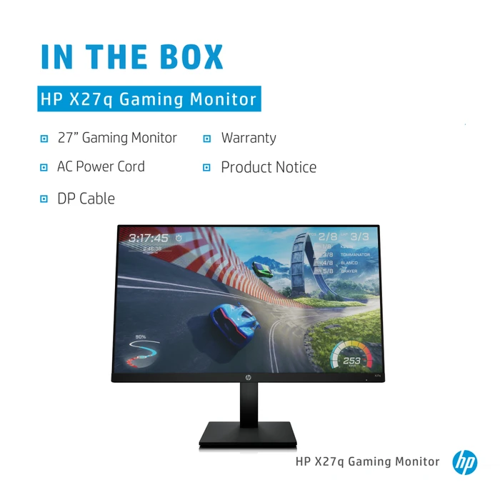 HP X27q, 27"