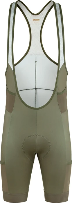 Fjällräven S/F Adventure Bib Shorts SWAT Fahrradhose kurz grün (Herren)
