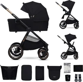 Kinderkraft Nea 2 Kombi-Kinderwagen schwarz