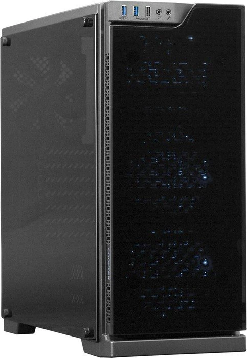 Cooltek TG-01 RGB, Glasfenster