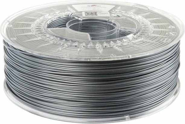 Spectrum PET-G HT100, silver steel, Spule, 1.75mm, 1.00kg