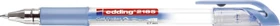 edding 2185 metallic Gelroller (Mine) blau, 10er-Pack