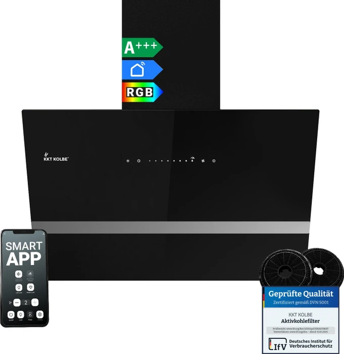 KKT Kolbe EASY6005SM Wand-Dunstabzugshaube